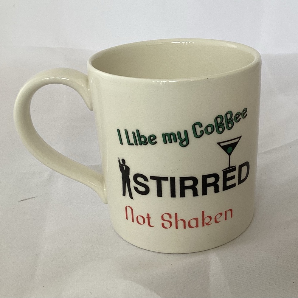 Royal Stafford I Like My Coffee Stirred Not Shaken Mug